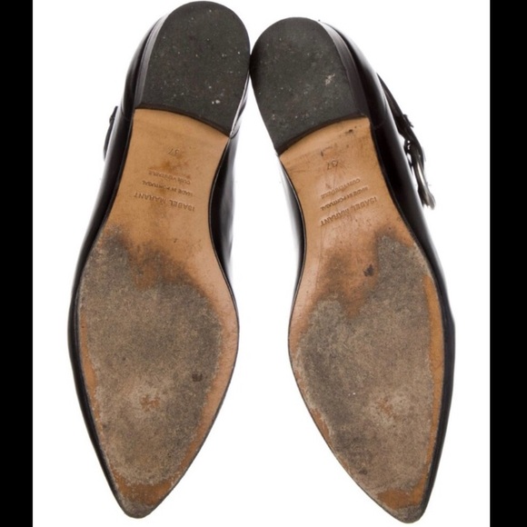 Isabel Marant Leather Ankle Booties 37/7 - Picture 10 of 10